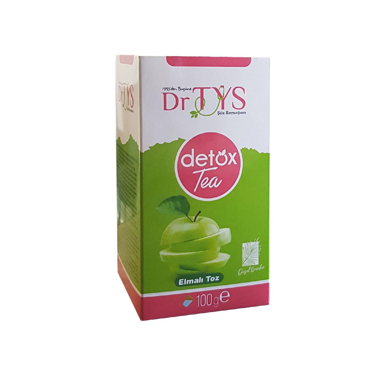Dr Tys Detox Tea Яблочный порошковый чай 100 гр Яблочный порошок Детокс-чай