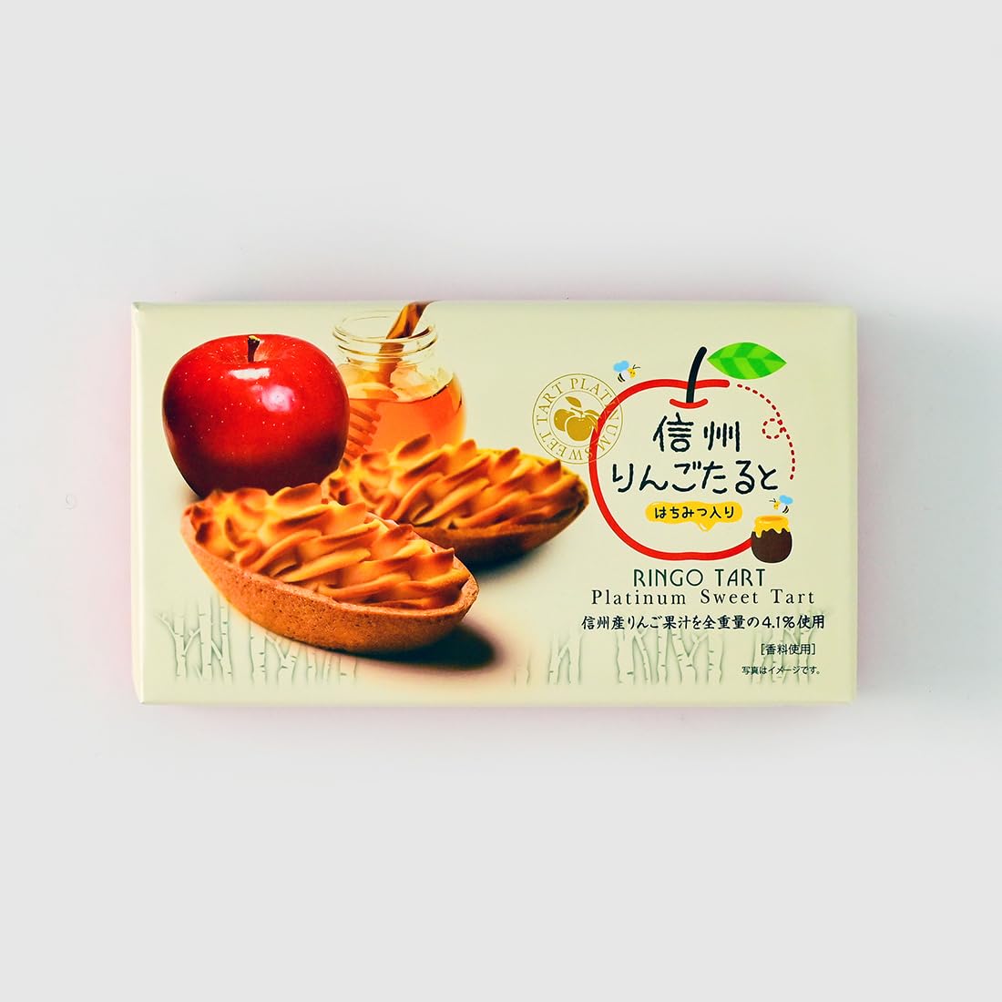 Синсю яблочный пирог с медом Синсю Нагано сувенирный яблочный пирог 6 (1 коробка, шт.)